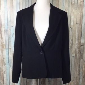 One button blazer